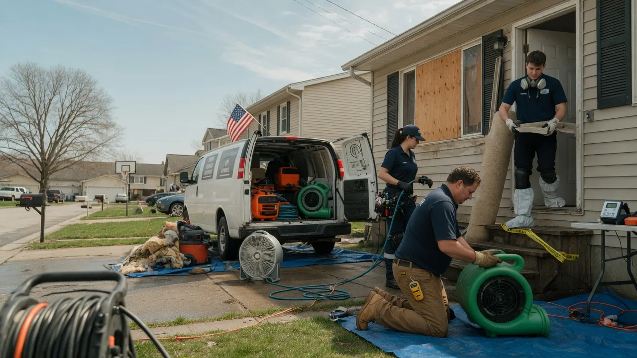 Water Damage Restoration in Rochert, MN near me
